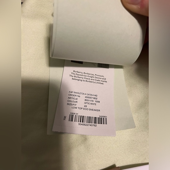 Burberry rangleton optic white - Picture 9 of 11